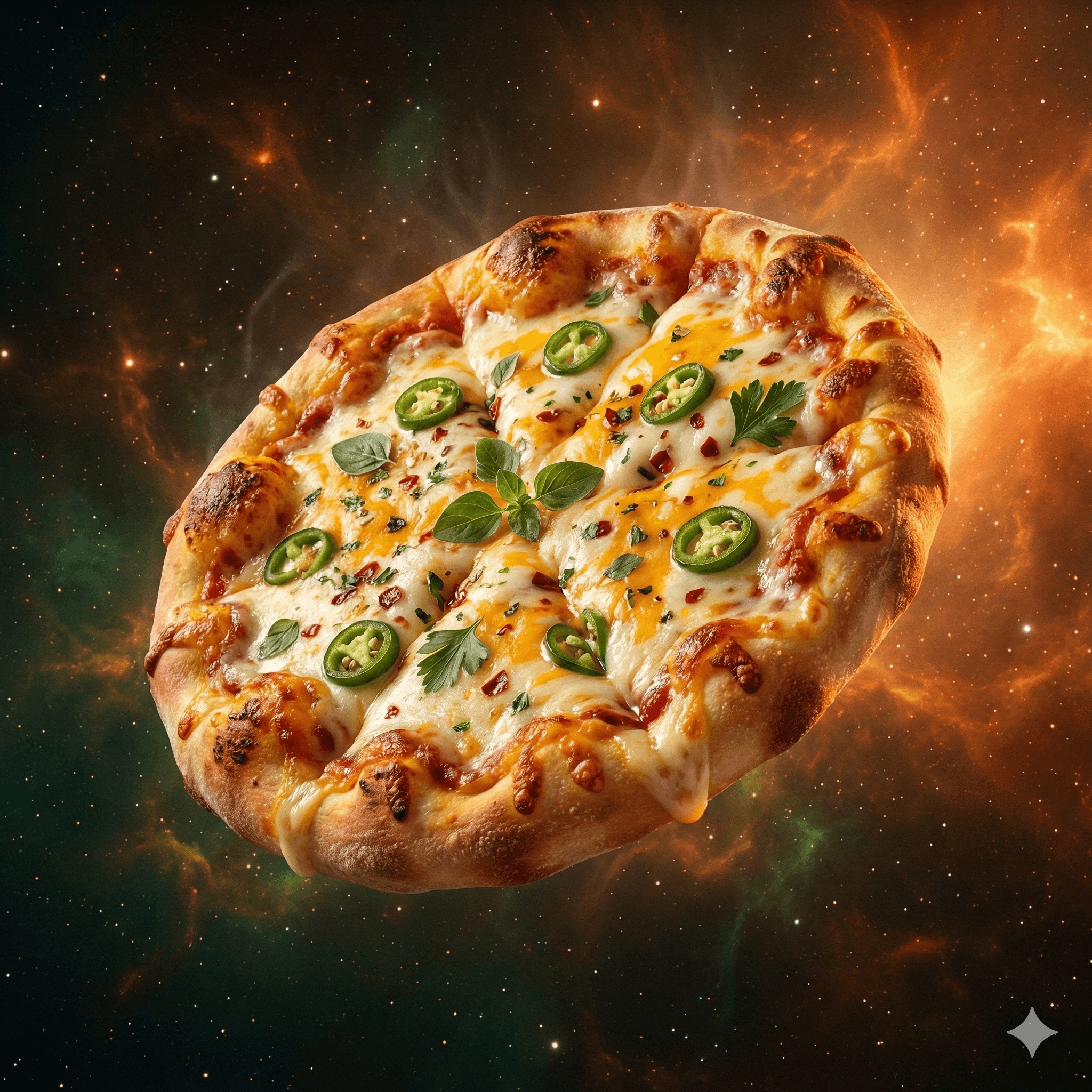 Cheese Chilli pizza